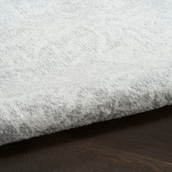 The Rug Corner Nourison Home Nourison Home - Astra Machine Washable Grey Area Rug ASW12