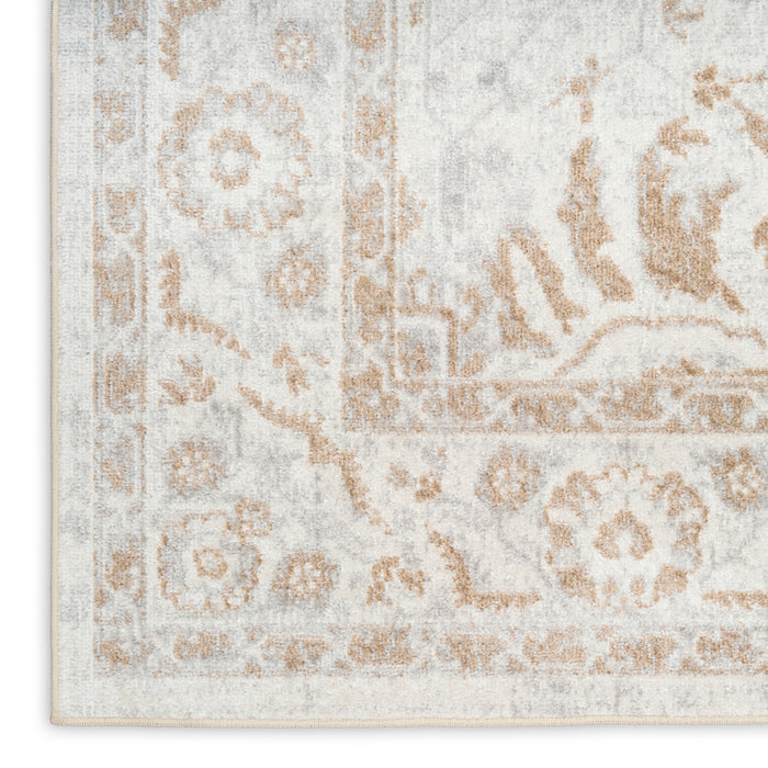 The Rug Corner Nourison Home Nourison Home - Astra Machine Washable Grey Area Rug ASW20