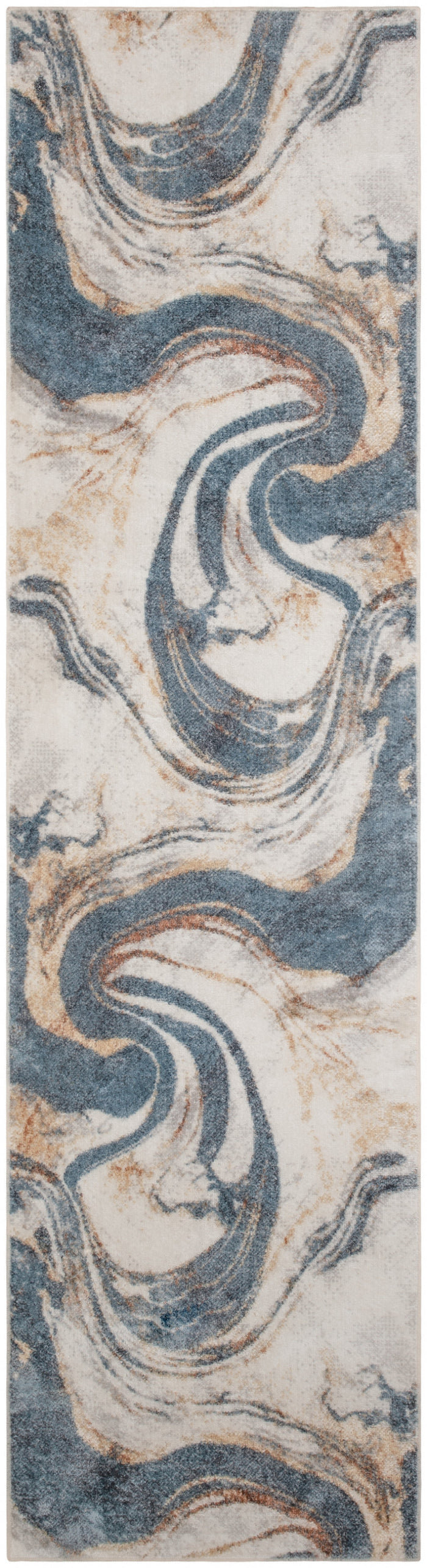 The Rug Corner Nourison Home Astra Machine Washable ASW15 IVBLU Area Rugs