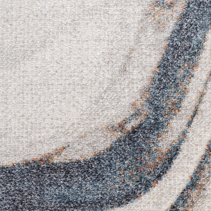 The Rug Corner Nourison Home Astra Machine Washable ASW15 IVBLU Area Rugs