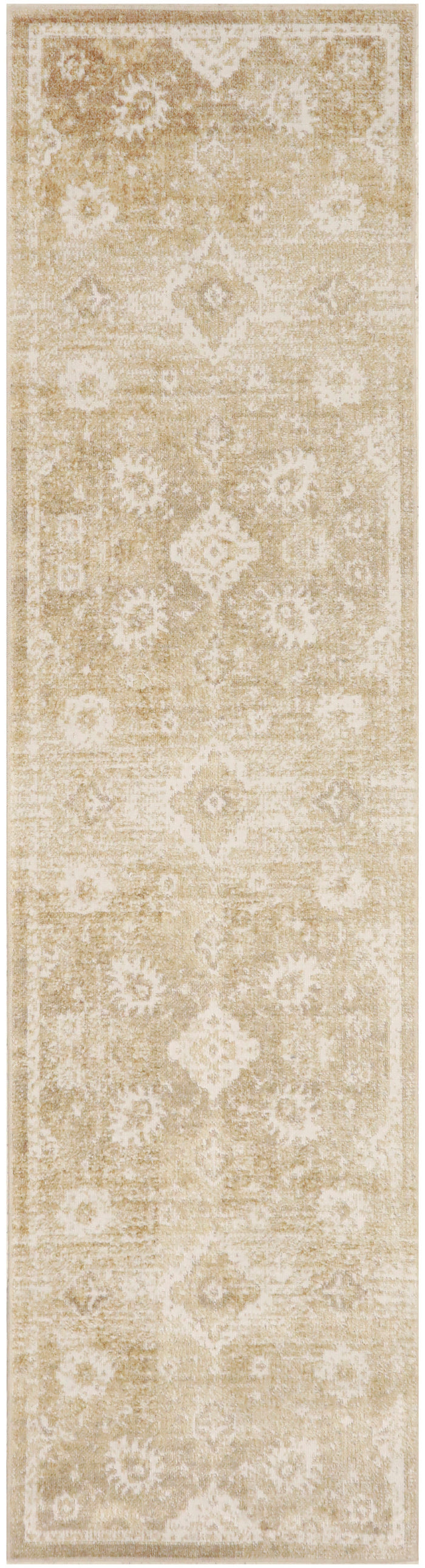 The Rug Corner Nourison Home Nourison Home - Astra Machine Washable Ivory/Gold Area Rug ASW19