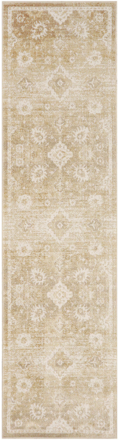 The Rug Corner Nourison Home Nourison Home - Astra Machine Washable Ivory/Gold Area Rug ASW19