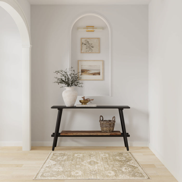 The Rug Corner Nourison Home Nourison Home - Astra Machine Washable Ivory/Gold Area Rug ASW19