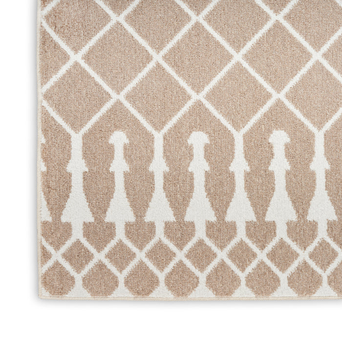 The Rug Corner Nourison Home Nourison Home - Astra Machine Washable Taupe Area Rug ASW10