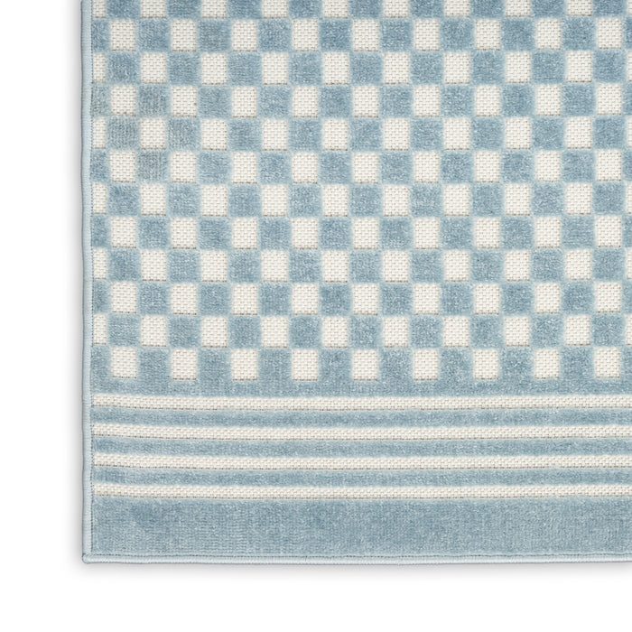 The Rug Corner Nourison Home Nourison Home - Care Free Blue Area Rug CAF02
