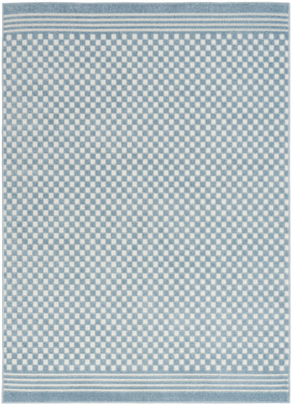 The Rug Corner Nourison Home Nourison Home - Care Free Blue Area Rug CAF02
