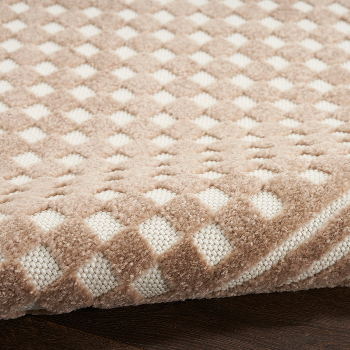 The Rug Corner Nourison Home Care Free CAF02 BROWN Area Rugs