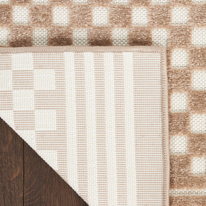 The Rug Corner Nourison Home Care Free CAF02 BROWN Area Rugs