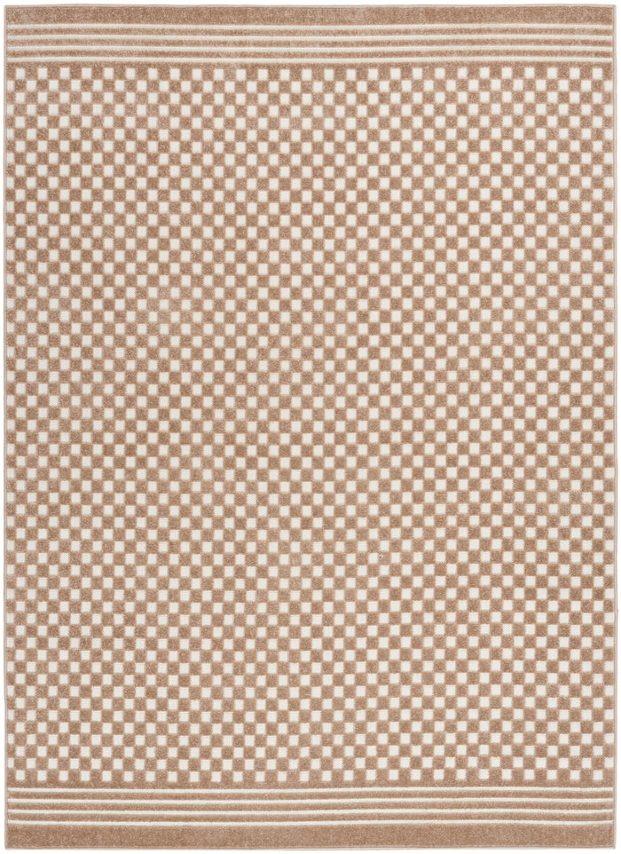 The Rug Corner Nourison Home Care Free CAF02 BROWN Area Rugs
