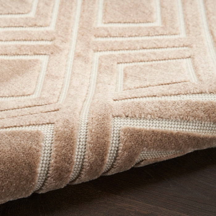 The Rug Corner Nourison Home Care Free CAF03 BROWN Area Rugs