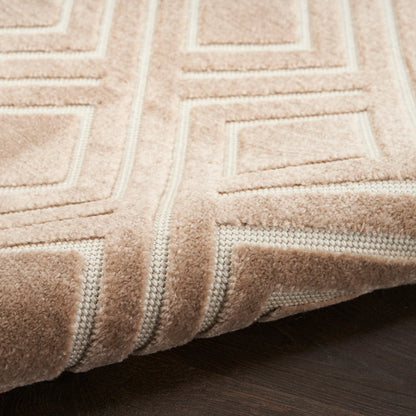 The Rug Corner Nourison Home Care Free CAF03 BROWN Area Rugs