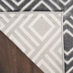 The Rug Corner Nourison Home Care Free CAF03 GREY Area Rugs