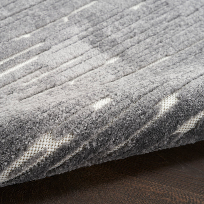 The Rug Corner Nourison Home Care Free CAF04 GREY Area Rugs