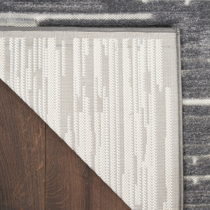 The Rug Corner Nourison Home Care Free CAF04 GREY Area Rugs