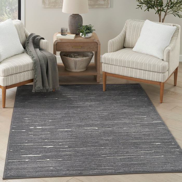 The Rug Corner Nourison Home Care Free CAF04 GREY Area Rugs