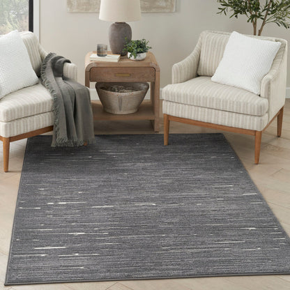 The Rug Corner Nourison Home Care Free CAF04 GREY Area Rugs