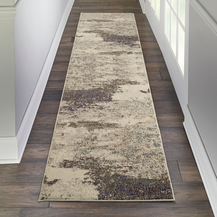 The Rug Corner Nourison Home Celestial CES02 IVGRY Area Rugs
