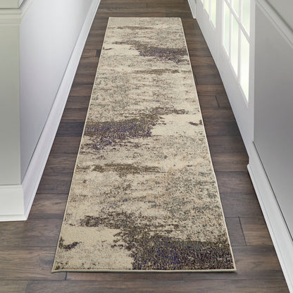 The Rug Corner Nourison Home Celestial CES02 IVGRY Area Rugs