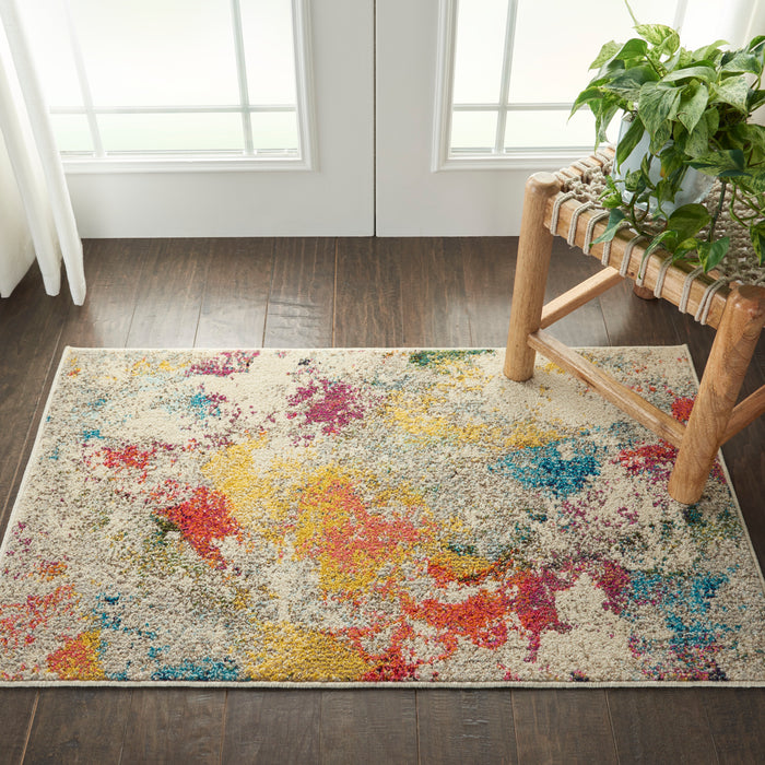The Rug Corner Nourison Home Celestial CES12 IVMTC Area Rugs