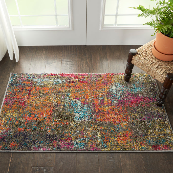 The Rug Corner Nourison Home Celestial CES14 SUNST Area Rugs