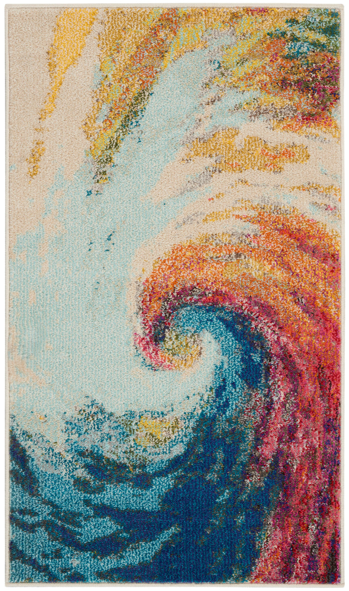 The Rug Corner Nourison Home Celestial CES07 WAVE Area Rugs