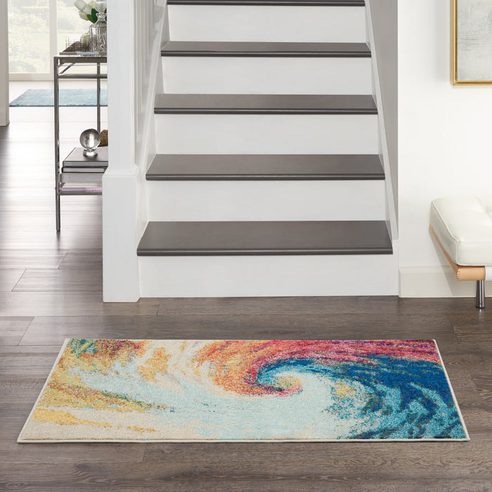 The Rug Corner Nourison Home Celestial CES07 WAVE Area Rugs