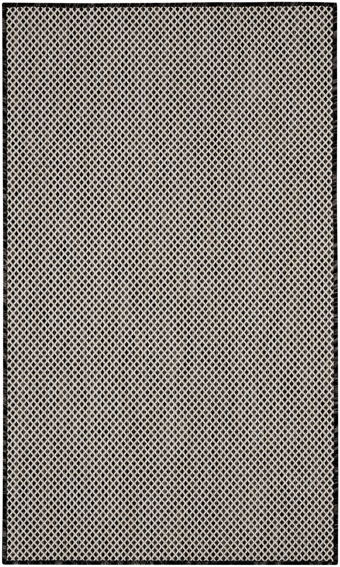 The Rug Corner Nourison Home Nourison Home - Courtyard Black/White Area Rug COU01
