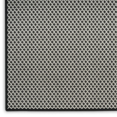 The Rug Corner Nourison Home Nourison Home - Courtyard Black/White Area Rug COU01