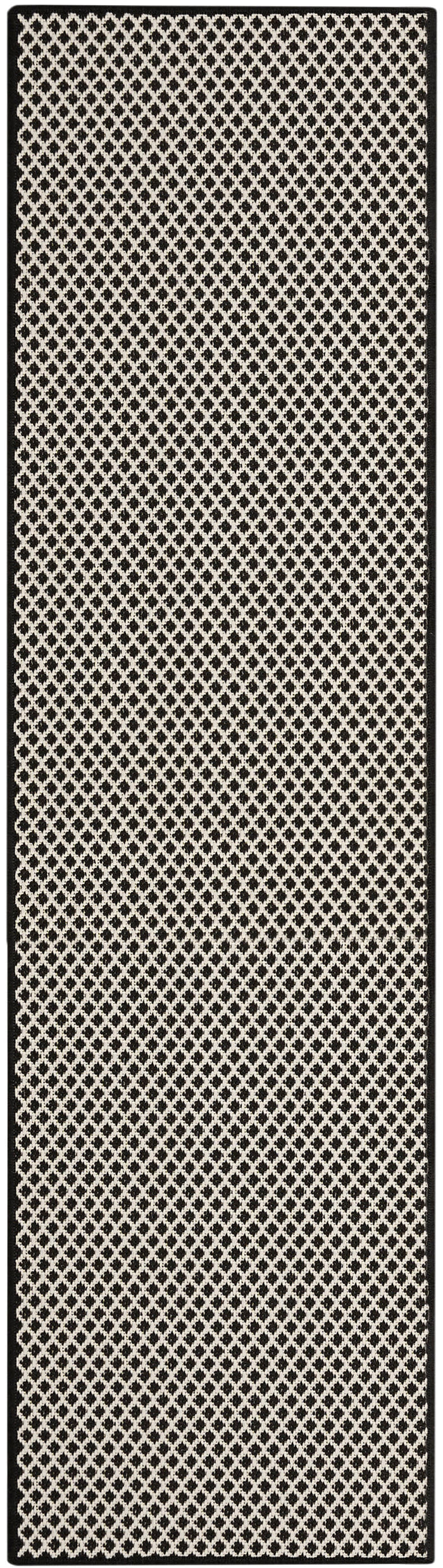 The Rug Corner Nourison Home Nourison Home - Courtyard Black/White Area Rug COU01