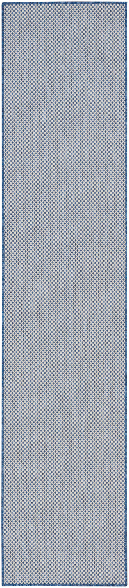 The Rug Corner Nourison Home Courtyard COU01 IVBLU Area Rugs
