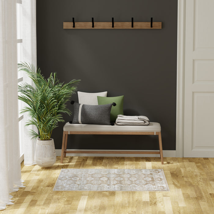 The Rug Corner Nourison Home Dekor DEK02 CRMBG Area Rugs