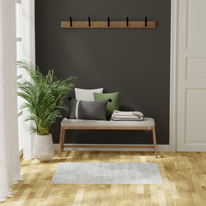 The Rug Corner Nourison Home Nourison Home - Dekor Grey Area Rug DEK04