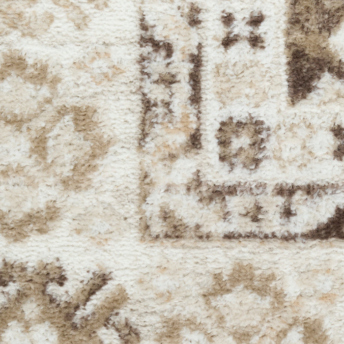 The Rug Corner Nourison Home Dekor DEK02 IVBRN Area Rugs