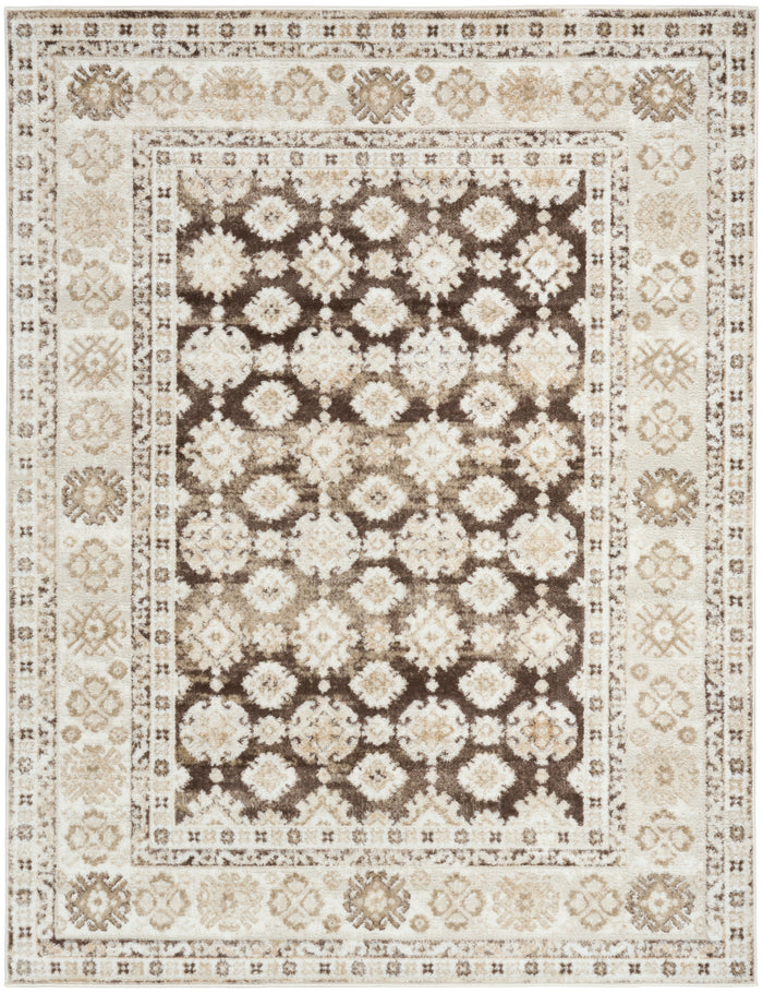 The Rug Corner Nourison Home Dekor DEK02 IVBRN Area Rugs