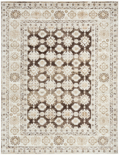The Rug Corner Nourison Home Dekor DEK02 IVBRN Area Rugs