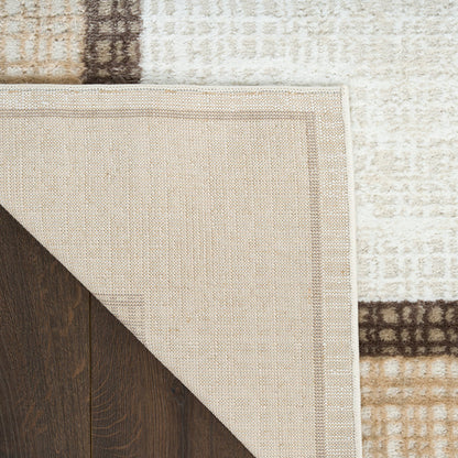 The Rug Corner Nourison Home Dekor DEK06 IVBRN Area Rugs