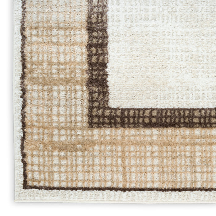 The Rug Corner Nourison Home Dekor DEK06 IVBRN Area Rugs