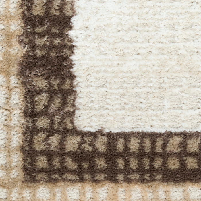 The Rug Corner Nourison Home Dekor DEK06 IVBRN Area Rugs