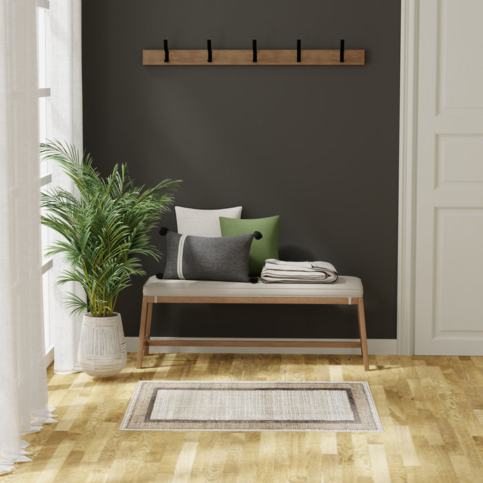 The Rug Corner Nourison Home Dekor DEK06 IVBRN Area Rugs