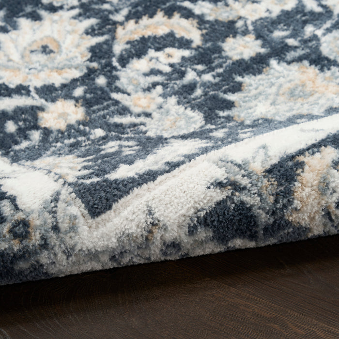 The Rug Corner Nourison Home Nourison Home - Dekor Slate/Ivory Area Rug DEK09