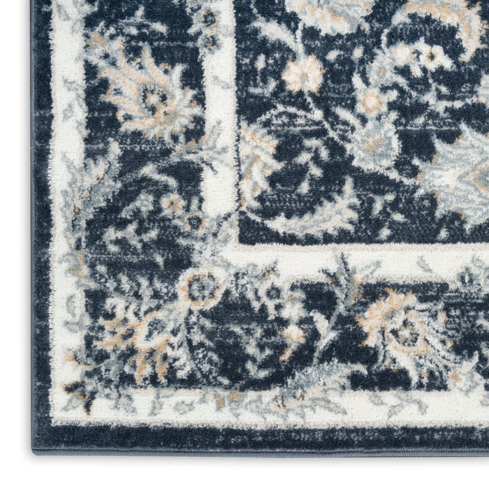 The Rug Corner Nourison Home Nourison Home - Dekor Slate/Ivory Area Rug DEK09