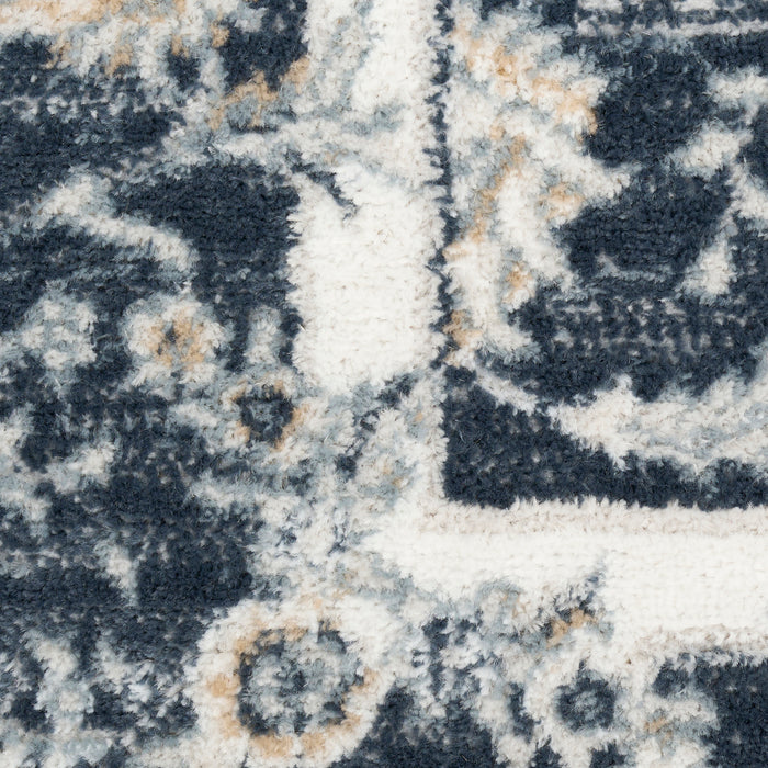 The Rug Corner Nourison Home Nourison Home - Dekor Slate/Ivory Area Rug DEK09