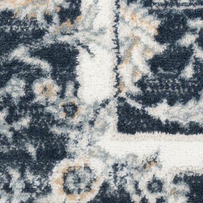 The Rug Corner Nourison Home Nourison Home - Dekor Slate/Ivory Area Rug DEK09