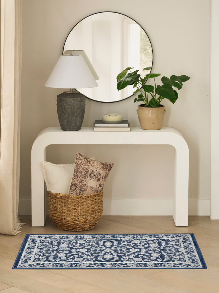 The Rug Corner Nourison Home Nourison Home - Dekor Slate/Ivory Area Rug DEK09