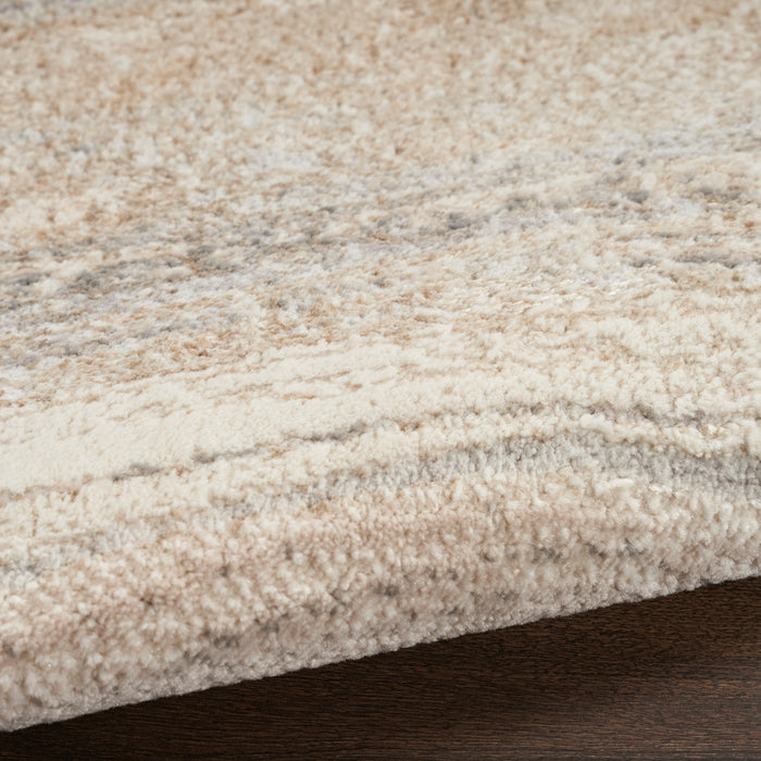 The Rug Corner Nourison Home Nourison Home - Splash Cream/Grey Area Rug BSK03