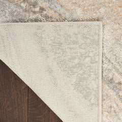 The Rug Corner Nourison Home Nourison Home - Splash Cream/Grey Area Rug BSK03