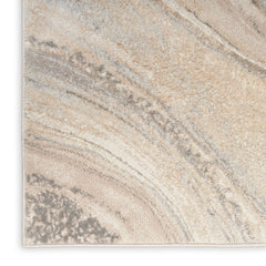 The Rug Corner Nourison Home Nourison Home - Splash Cream/Grey Area Rug BSK03