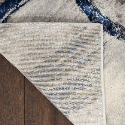 The Rug Corner Nourison Home Splash BSK02 GRYNV Area Rugs