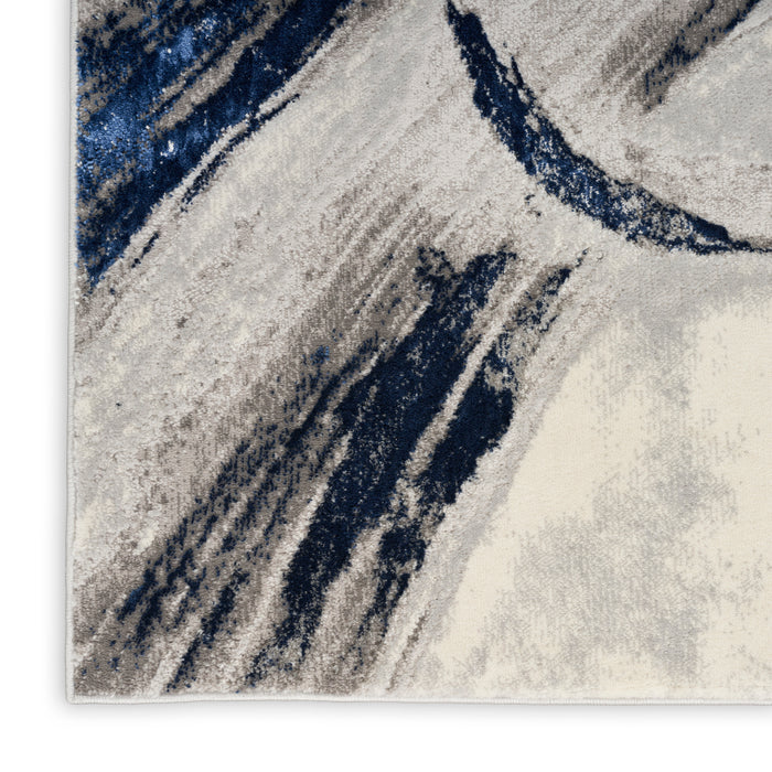 The Rug Corner Nourison Home Splash BSK02 GRYNV Area Rugs