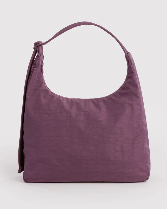 Nylon Shoulder Bag | Wild Plum - BAGGU
